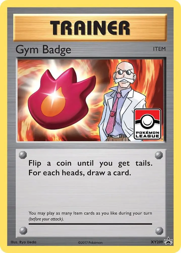 Gym Badge, XY Black Star Promos XY209/211