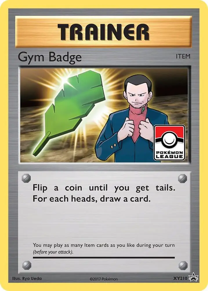 Gym Badge, XY Black Star Promos XY210/211