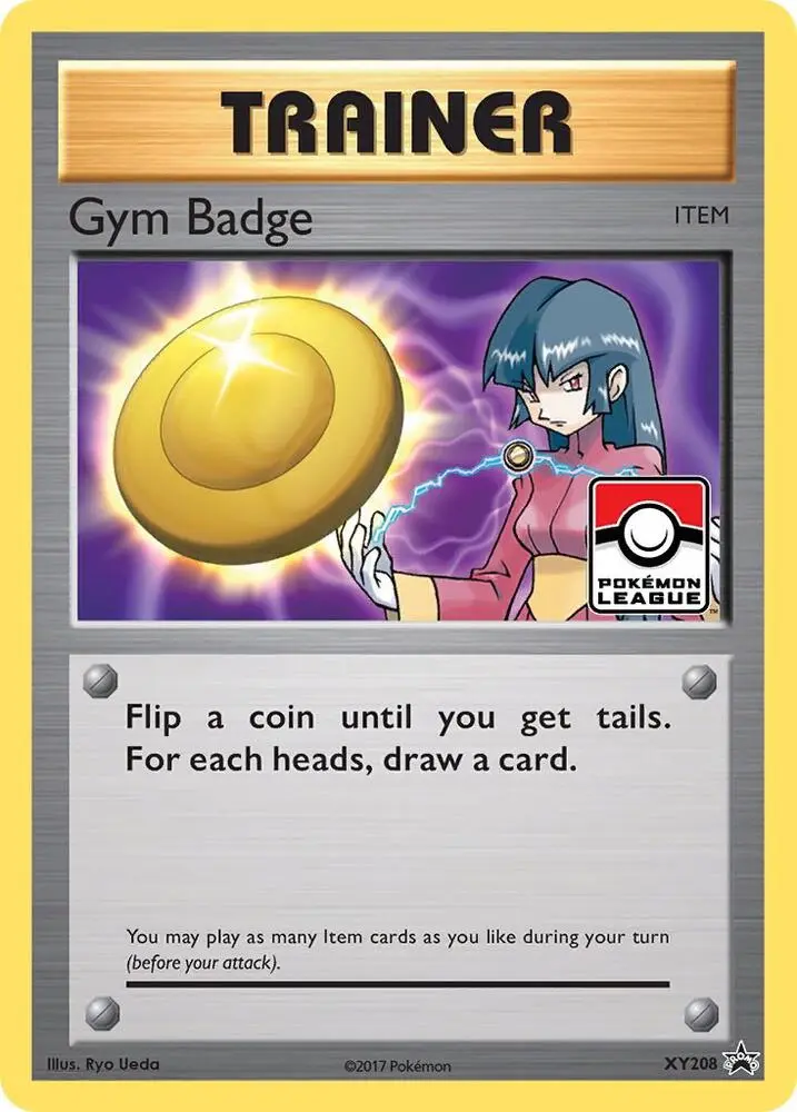 Gym Badge, XY Black Star Promos XY208/211