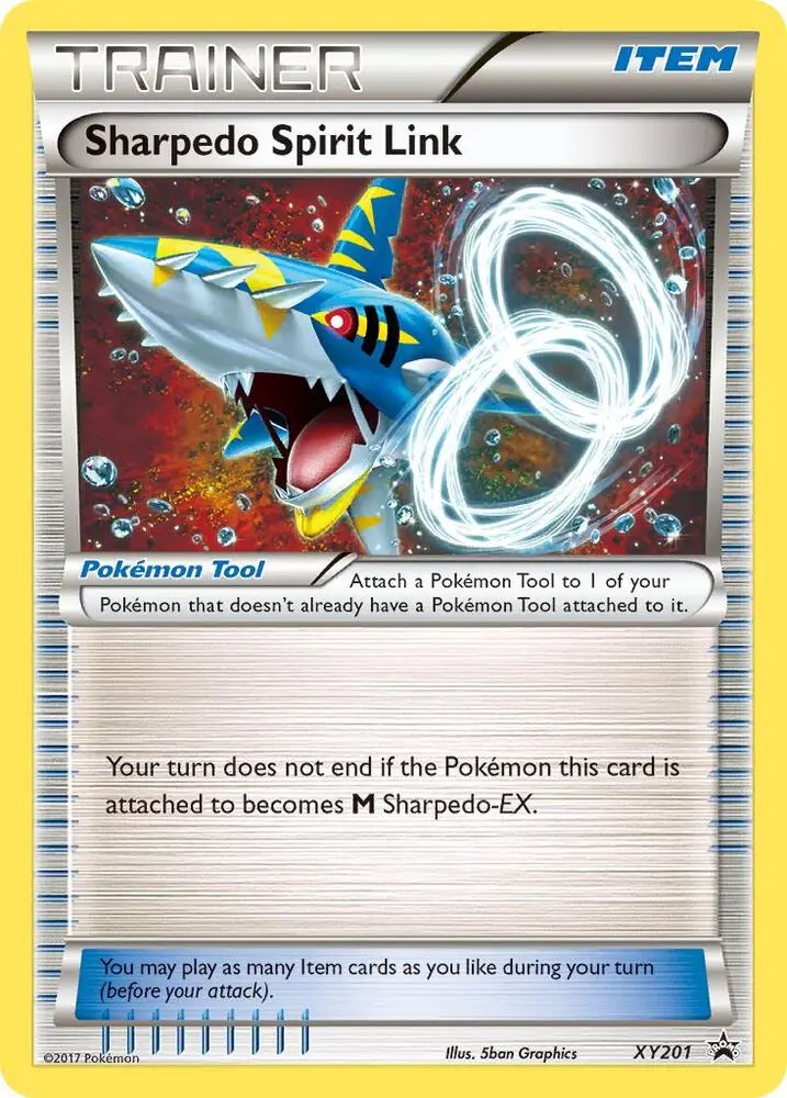Sharpedo Spirit Link, XY Black Star Promos XY201/211