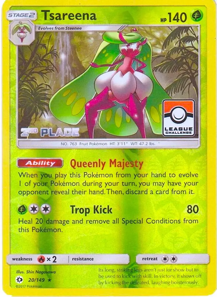Tsareena, League & Championship Cards 020/149
