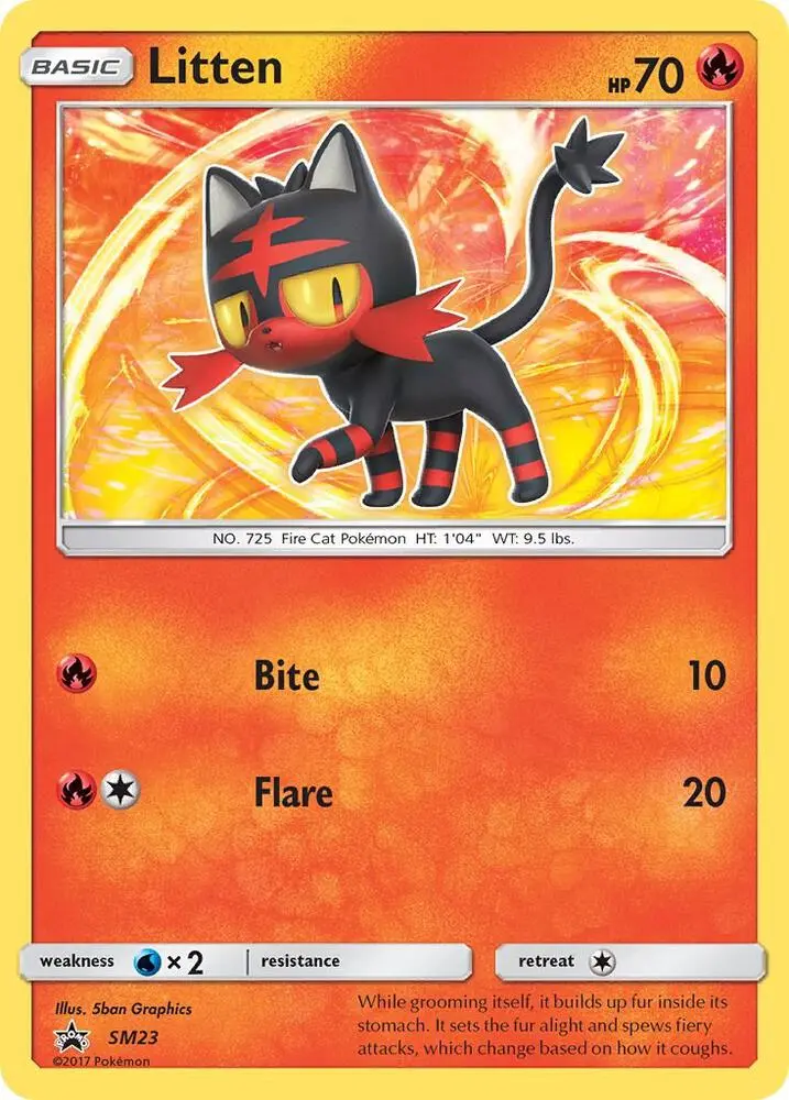 Litten, SM Black Star Promos SM23/248