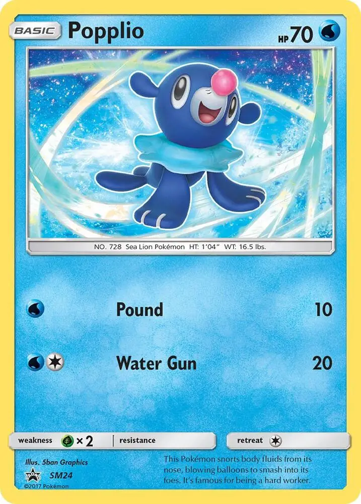 Popplio, SM Black Star Promos SM24/248