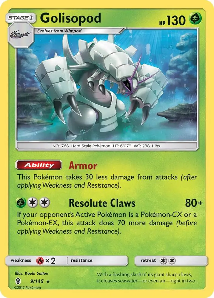 Golisopod, Guardians Rising 9/145