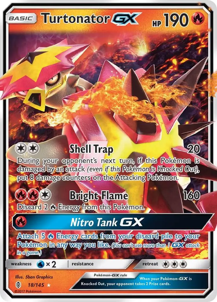 Turtonator GX, Guardians Rising 18/145