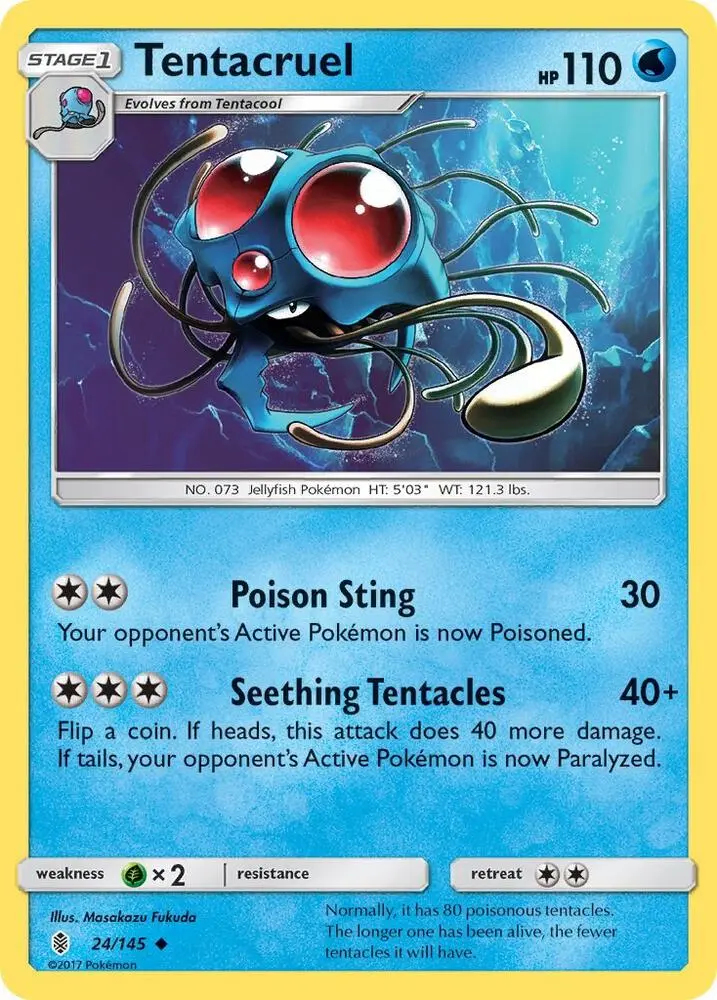 Tentacruel, Guardians Rising 24/145