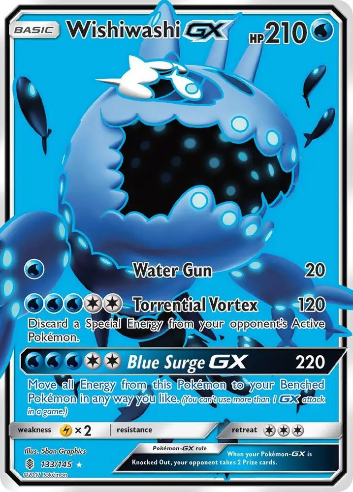 Wishiwashi GX, Guardians Rising 133/145