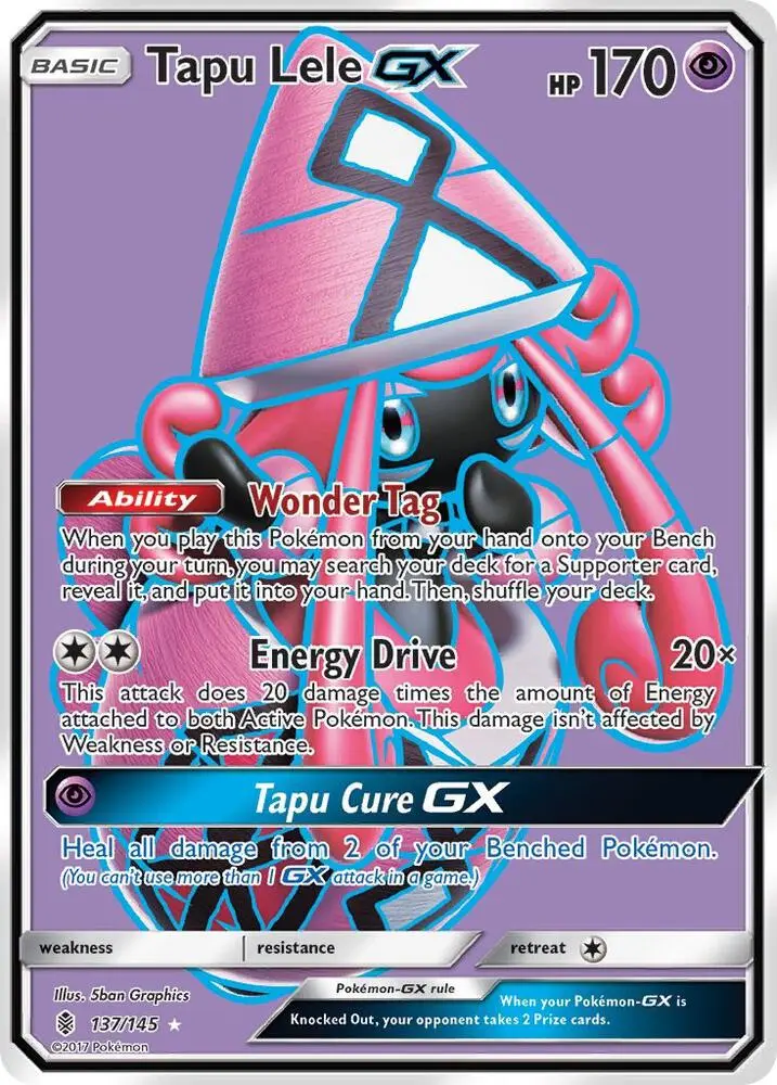Tapu Lele GX, Guardians Rising 137/145