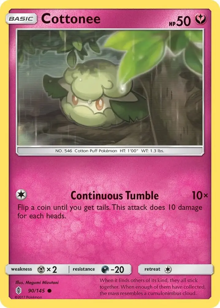 Cottonee, Guardians Rising 90/145
