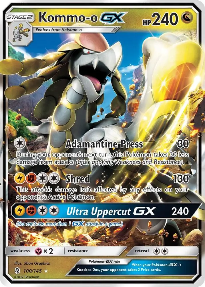 Kommo-o GX, Guardians Rising 100/145