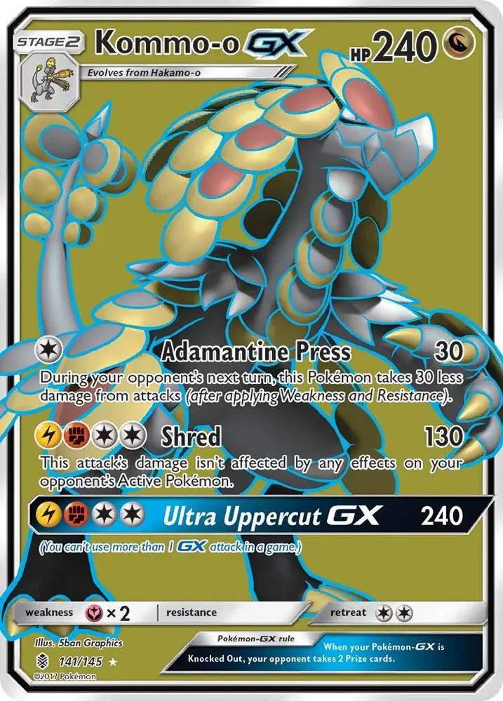 Kommo-o GX, Guardians Rising 141/145
