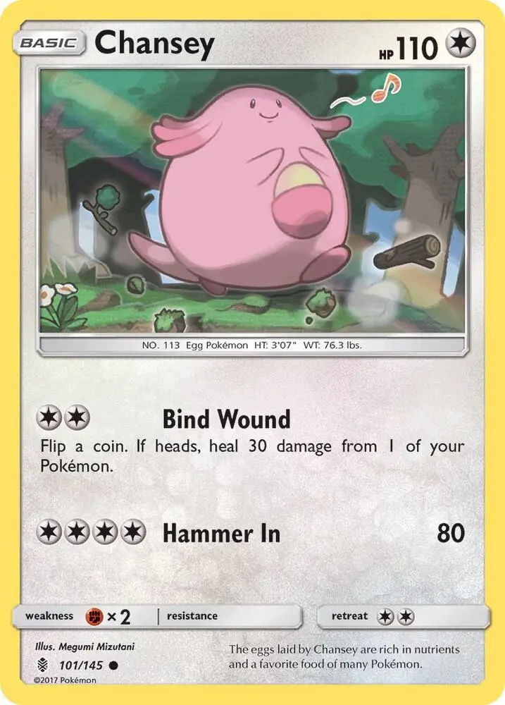Chansey, Guardians Rising 101/145