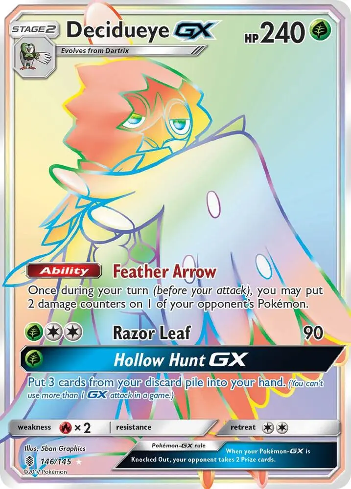 Decidueye GX, Guardians Rising 146/145