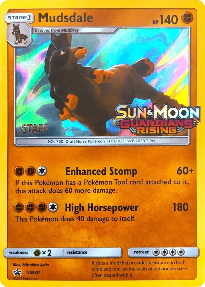 Mudsdale, SM Black Star Promos SM20