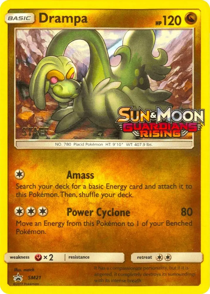 Drampa, SM Black Star Promos SM21