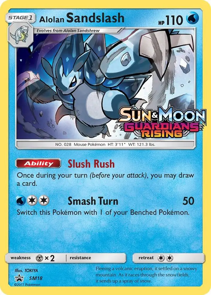 Alolan Sandslash, SM Black Star Promos SM18/248