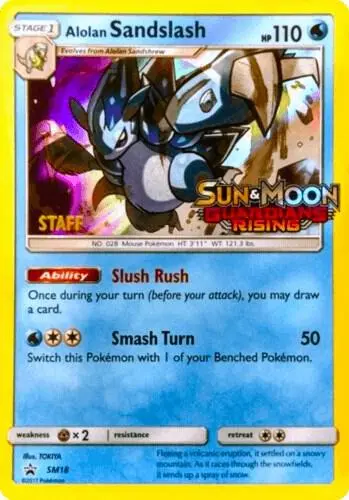 Alolan Sandslash, SM Black Star Promos SM18