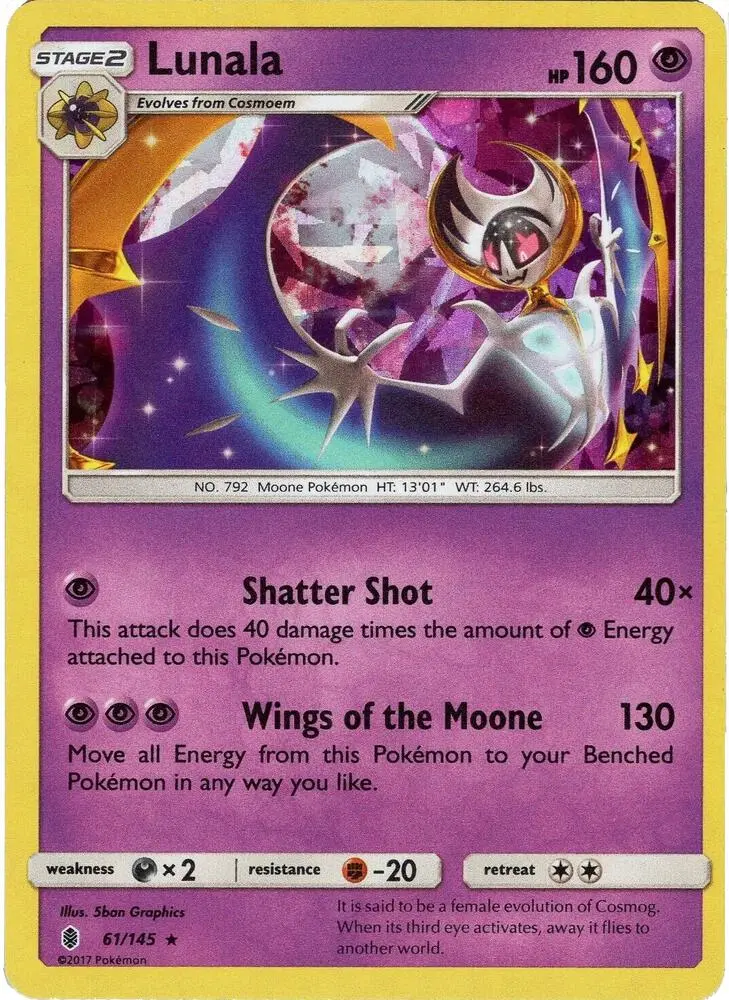 Lunala, Deck Exclusives 061/145