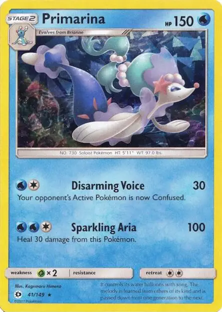 Primarina, Deck Exclusives 041/149