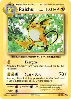 Raichu, Deck Exclusives 036/108