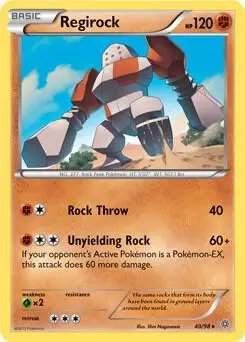Regirock, Deck Exclusives 040/098