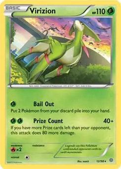 Virizion, Deck Exclusives 012/098