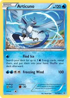 Articuno, Deck Exclusives 016/108