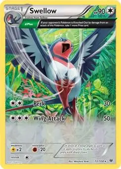 Swellow, Deck Exclusives 072/108