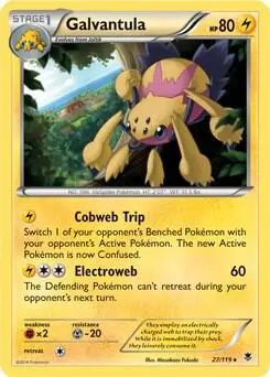 Galvantula, Deck Exclusives 027/119