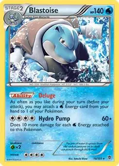 Blastoise, Deck Exclusives 016/101