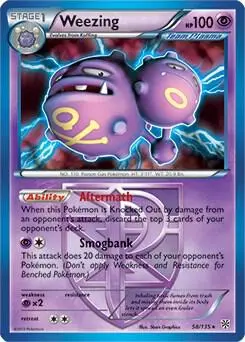 Weezing, Deck Exclusives 058/135