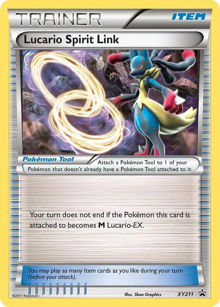 Lucario Spirit Link, XY Black Star Promos XY211/211