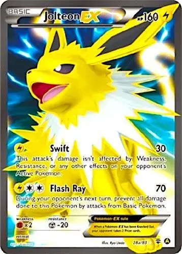 Jolteon EX, Alternate Art Promos 028a/083