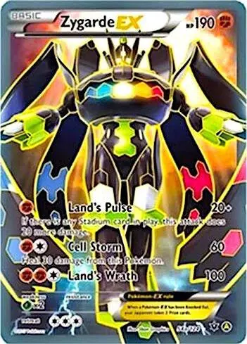 Zygarde EX, Alternate Art Promos 054a/124