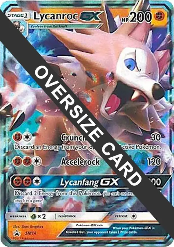 Lycanroc GX, Jumbo cards SM14