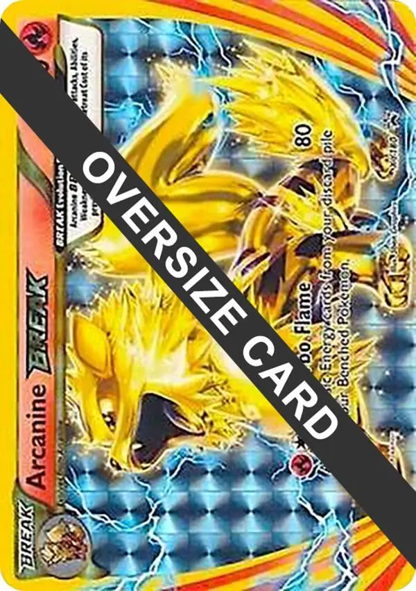 Arcanine BREAK, Jumbo cards XY180