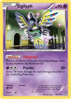 Sigilyph, Deck Exclusives 052/124