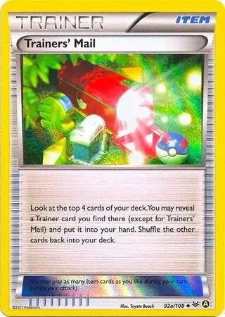 Trainers' Mail, Alternate Art Promos 092a/108