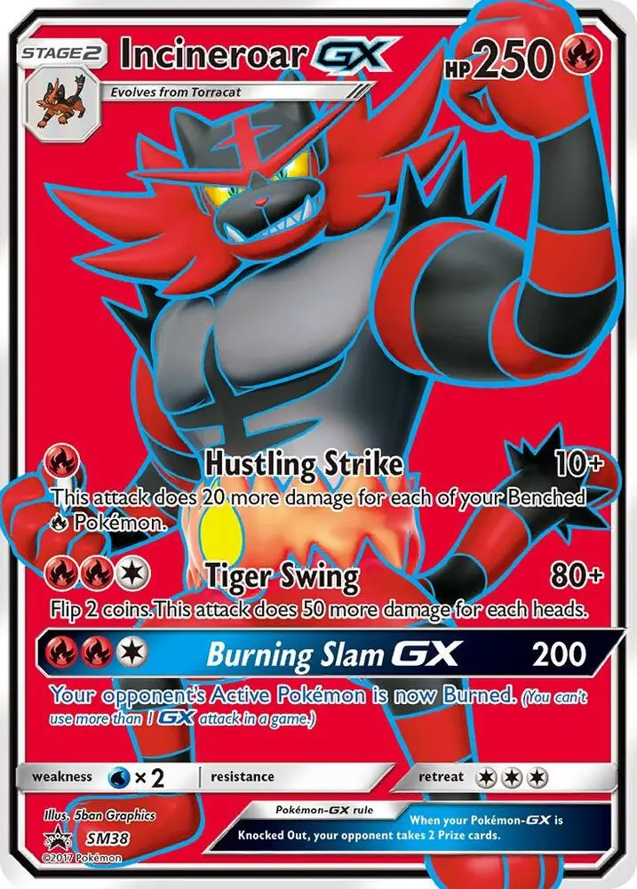 Incineroar GX, SM Black Star Promos SM38/248