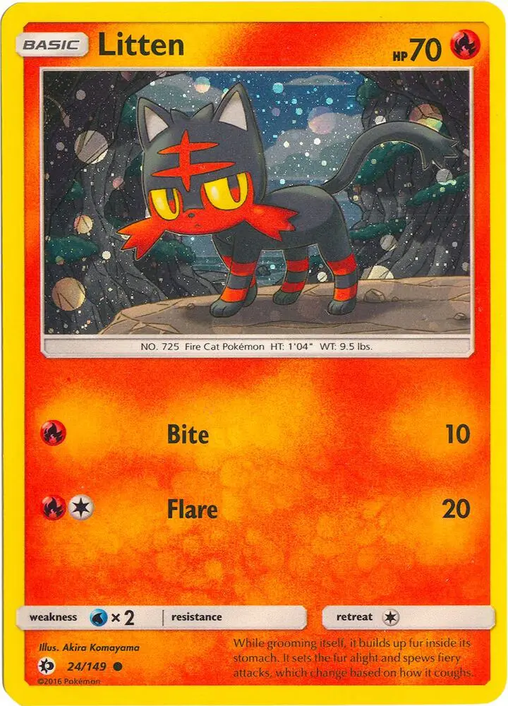 Litten, Miscellaneous Cards & Products 024/149
