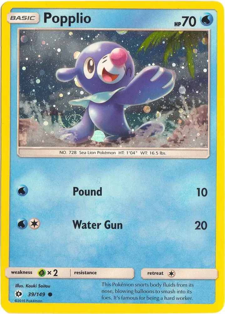 Popplio, Miscellaneous Cards & Products 039/149