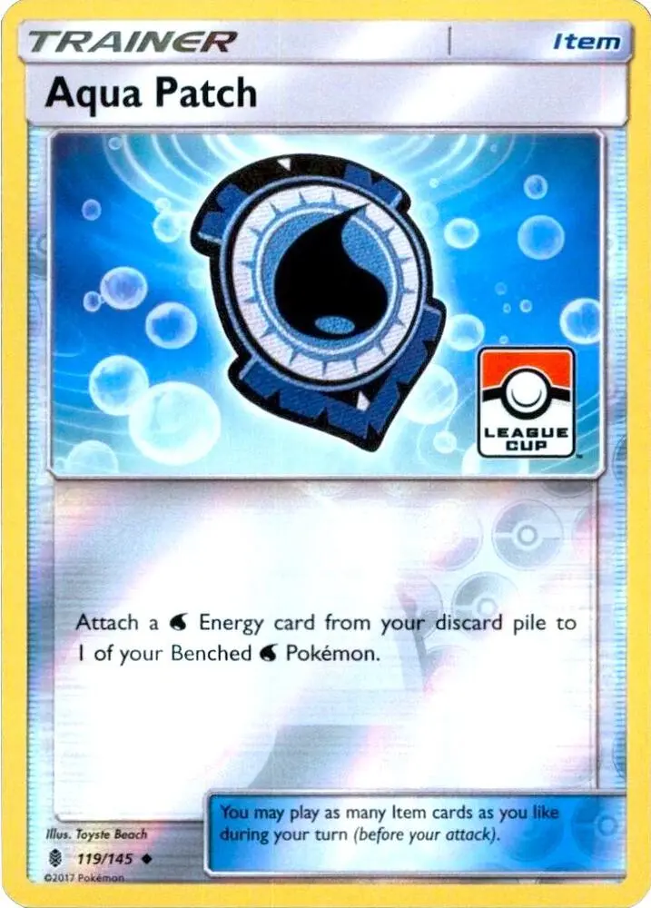 Aqua Patch, League & Championship Cards 119/145