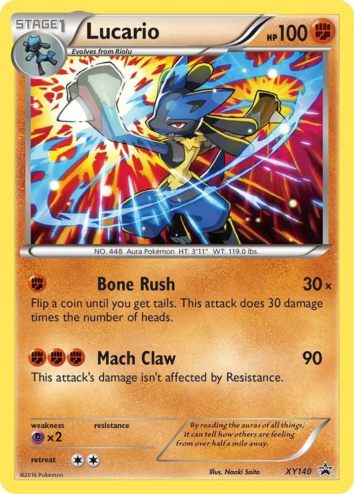 Lucario, XY Black Star Promos XY140/211