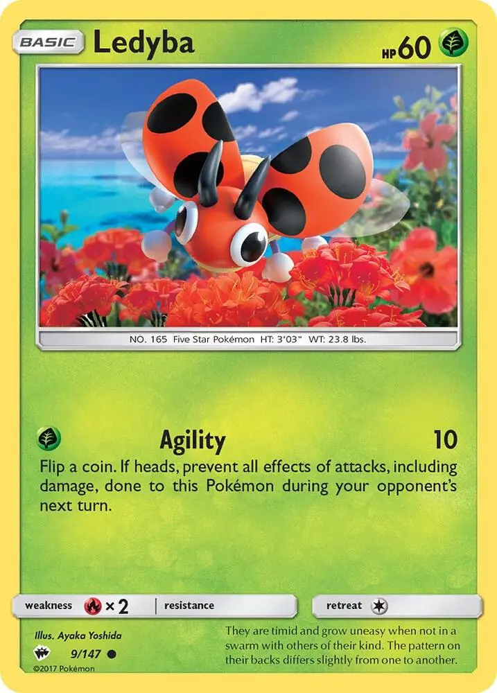 Ledyba, Burning Shadows 9/147