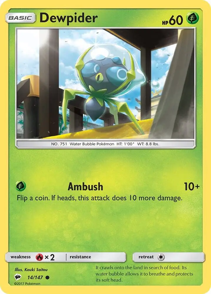 Dewpider, Burning Shadows 14/147