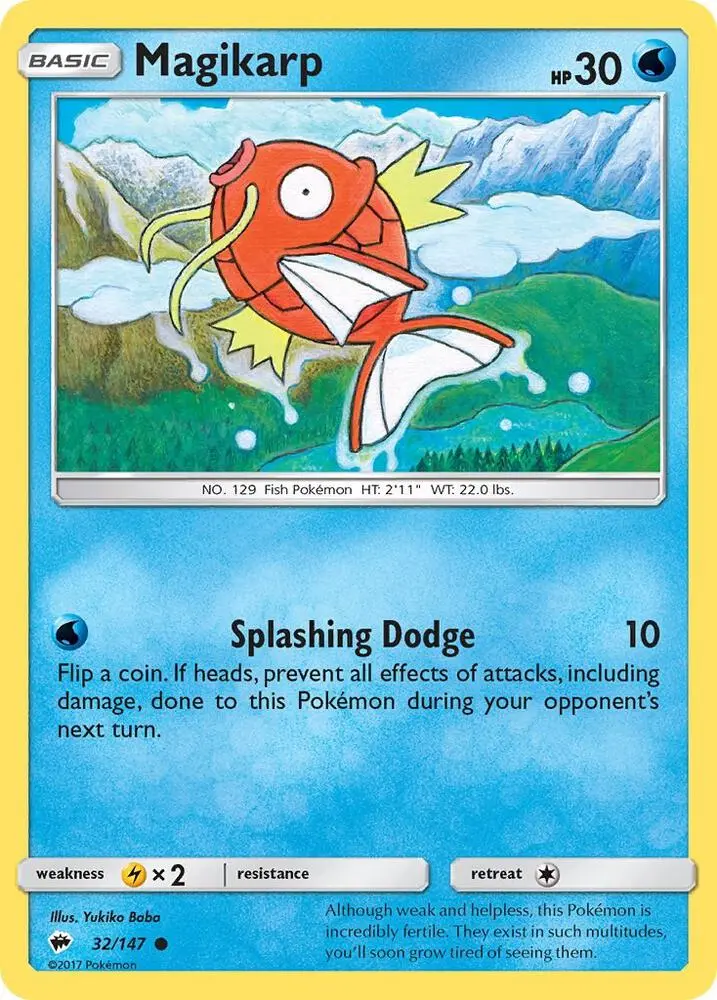 Magikarp, Burning Shadows 32/147