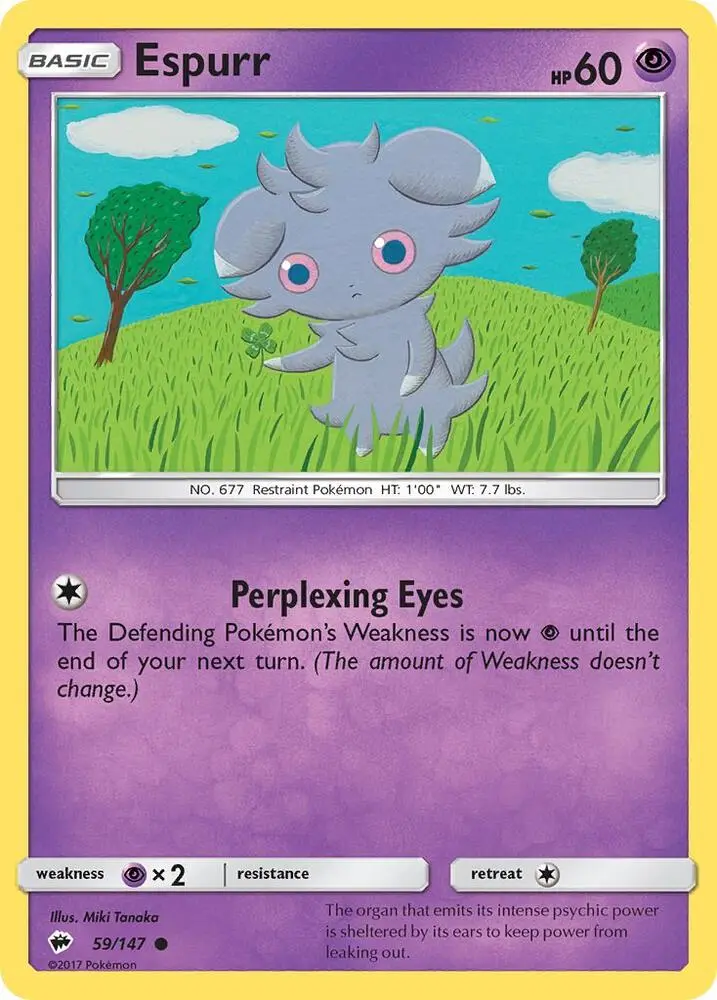 Espurr, Burning Shadows 59/147