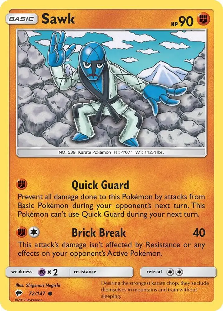 Sawk, Burning Shadows 72/147