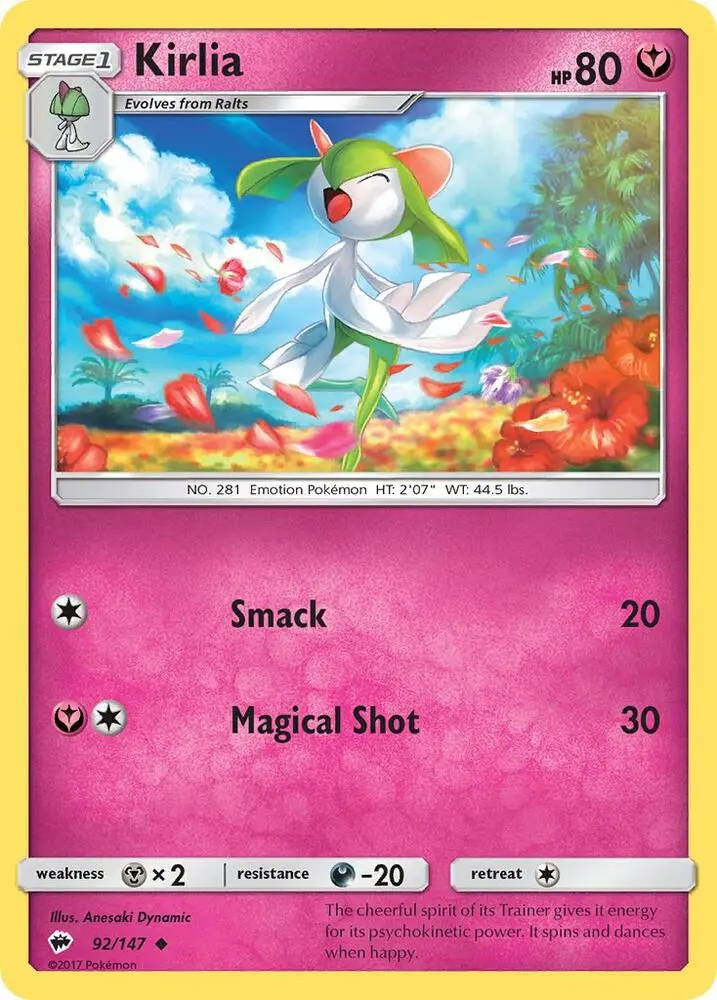 Kirlia, Burning Shadows 92/147