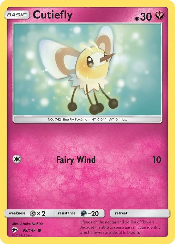 Cutiefly, Burning Shadows 95/147